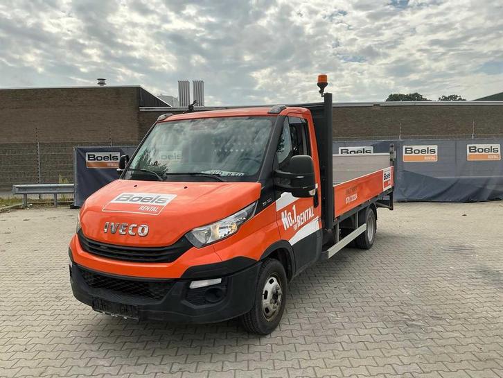 2019 Iveco Daily 35-140 Open bakwagen, Auto's, Bestelwagens en Lichte vracht, Bedrijf, Iveco, Overige brandstoffen, Euro 6, Handgeschakeld