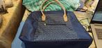 tas shoppertas reistas donkerblauw met rits, Blauw, Minder dan 40 cm, Zo goed als nieuw, 35 tot 55 cm