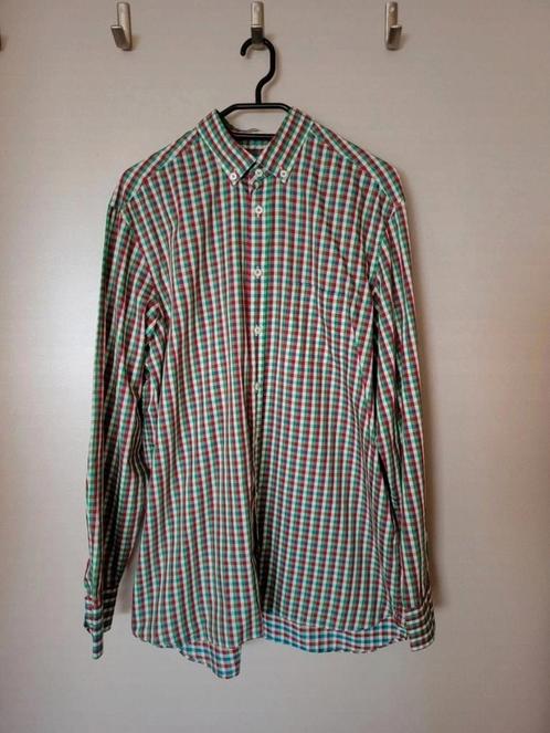 Geruit hemd voor mannen, maat XL, Van Laack, Kleding | Heren, Overhemden, Zo goed als nieuw, Ophalen of Verzenden