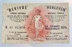 TOMBOLA NATIONALE • 1953 • LOTERIJ LOTERIE • REVIVRE - HERLE, Verzenden, Zo goed als nieuw