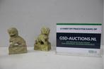 Set van 2 Stenen Chinese Leeuwen (Foo Dogs)