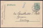 DUITSE RIJK - Postwaardestuk - Germania + MARBURG, Postzegels en Munten, Duitse Keizerrijk, Verzenden, Gestempeld