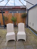 2 witte lloyd loom stoelen, Enlèvement