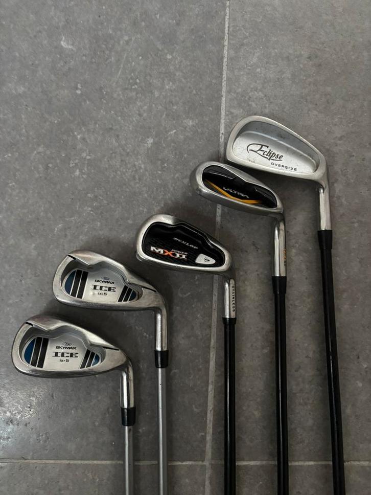 Set van 4 golfclubs, Sport en Fitness, Golf, Zo goed als nieuw, Set, Ophalen of Verzenden