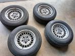 SET KROONKURK WIELEN BMW E24, Ophalen, 14 inch, Band(en), Zomerbanden