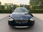 BMW 118i Euro5 GPS 1e eigenaar klaar om zich in te schrijven, Blauw, Bedrijf, Onderhoudsboekje, Euro 5