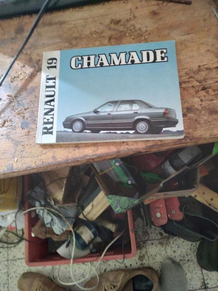 Livret d'instructions Renault 19 Chamade, Autos : Divers, Modes d'emploi & Notices d'utilisation, Enlèvement ou Envoi