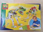 Dinosaurus metalen constructie bouwdoos SES, Kinderen en Baby's, Speelgoed | Educatief en Creatief, Gebruikt, Ophalen of Verzenden