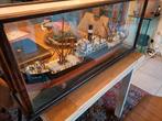 Maquette Antwerpen 1920, met vitrine kast erbij,, Hobby en Vrije tijd, Ophalen
