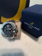Breitling Avenger Chronograph GMT 45 2024 Stalen band Nieuw, Handtassen en Accessoires, Horloges | Heren, Staal, Staal, Breitling
