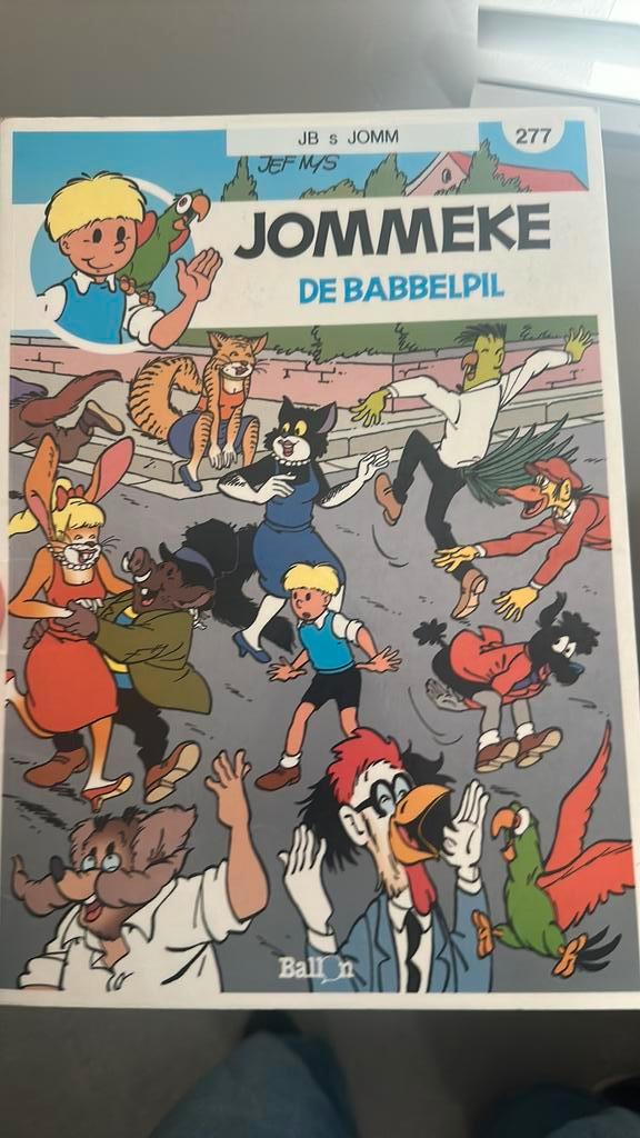 De babbelpil, Livres, BD, Enlèvement