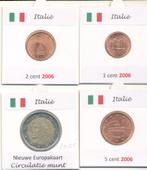 Italie - 2 €uro - 5 - 2 - 1 cent, Verzenden, Italië, 2 euro, Setje