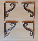 4 Decoratieve Haken voor wandplanken, Ophalen of Verzenden, Gebruikt