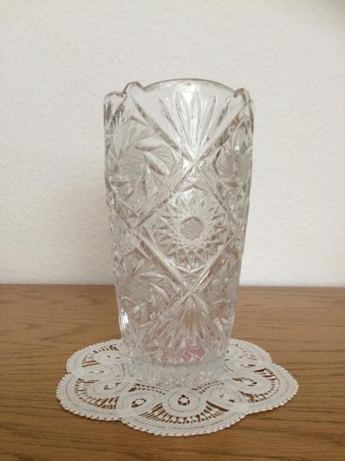 Kristallen vaas, Antiek en Kunst, Antiek | Glaswerk en Kristal, Ophalen of Verzenden