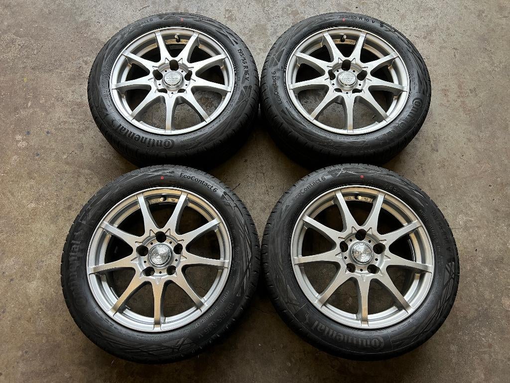 5x100 16 inch Volkswagen Polo 2010+ velgen + DEMO Banden, Auto-onderdelen, Ophalen, Gebruikt, Seat