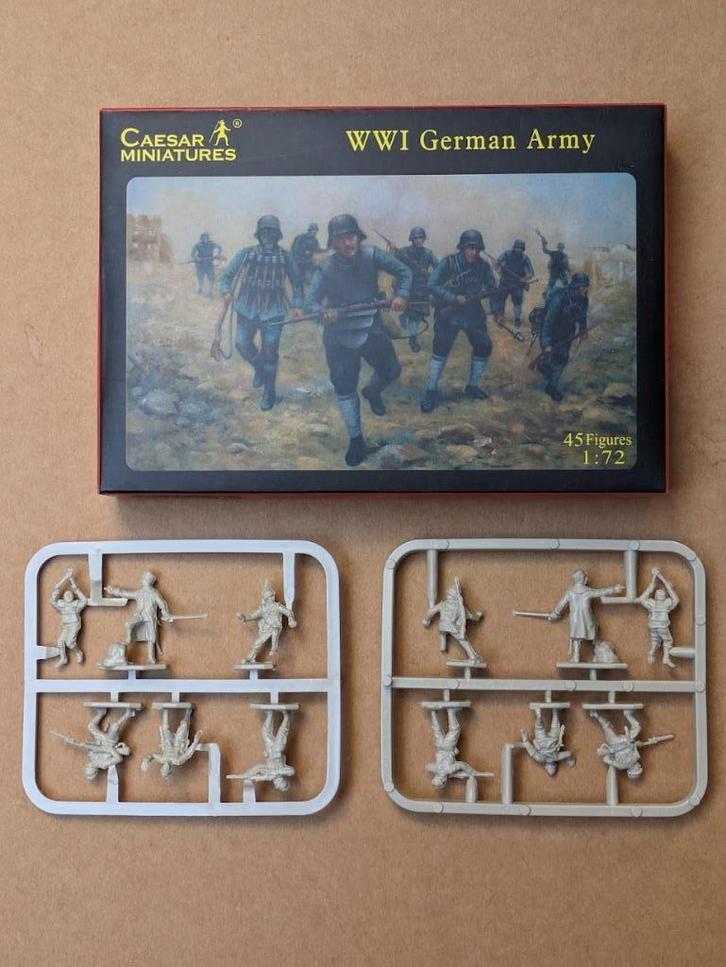 WWI figuurtjes 1/72 Caesar Waterloo1815, Verzamelen, Poppetjes en Figuurtjes, Nieuw, Ophalen of Verzenden