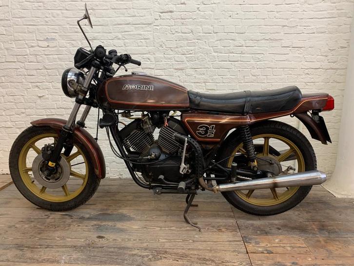 2 x Moto Morini 3 1/2 350cc Project, Motoren, Motoren | Overige merken, Particulier, Naked bike, 2 cilinders, Ophalen