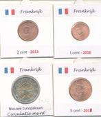 Frankrijk - 2 €uro - 5 - 2 - 1 cent, Verzenden, Frankrijk, 2 euro, Setje