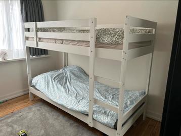 Stapelbed wit 90x200 cm beschikbaar voor biedingen