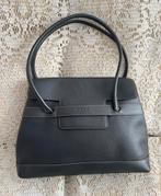 DELVAUX tas model Two onberispelijk zwart leer, Ophalen of Verzenden, Zwart