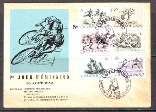 Postzegels: Thema sport / Wielrennen zegels FDC's en brieven, Postzegels en Munten, Postzegels | Thematische zegels, Gestempeld
