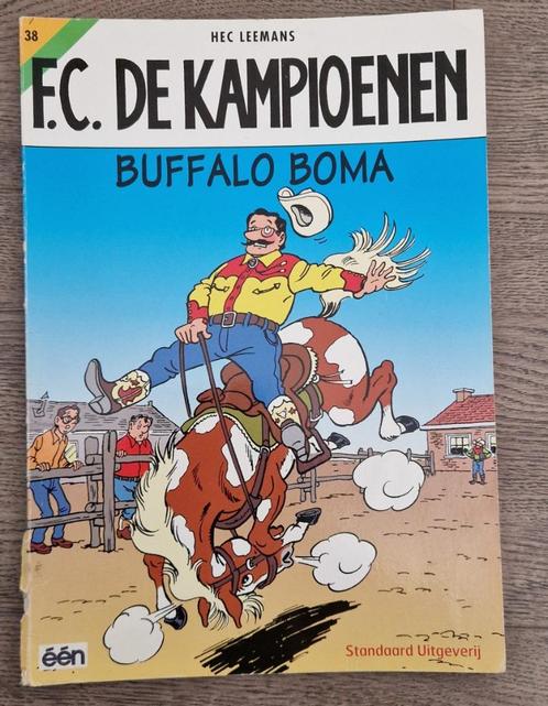 Strip FC De Kampioenen nr. 38 - Buffalo Boma, Boeken, Stripverhalen, Gelezen, Eén stripboek, Ophalen of Verzenden