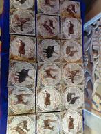 Oude haard tegeltjes met dieren (jacht), Ophalen