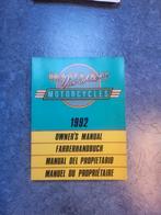 Harley Davidson Owner's manual 1992, Motoren, Handleidingen en Instructieboekjes, Ophalen of Verzenden, Harley-Davidson of Buell