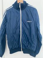 Vintage blauw sportjasje Adidas, Kleding | Heren, Sportkleding, Maat 52/54 (L), Blauw, Ophalen of Verzenden, Zo goed als nieuw