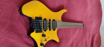 Strandberg Guitars Boden Fusion NX 6 - Amber Yellow, Enlèvement ou Envoi, Comme neuf, Solid body, Autres marques