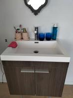 Lavabo kast met kraan, Huis en Inrichting, Badkamer | Badkamermeubels, Ophalen, Gebruikt, 25 tot 50 cm, 50 tot 100 cm