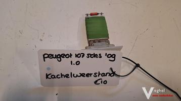 Peugeot 107 5drs 2009  Kachelweerstand beschikbaar voor biedingen