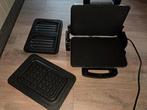 4 in 1 croque monsieur, wafel, gril en teppanyaki nova, Ophalen, Zo goed als nieuw