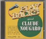 Play backs , spécial Claude Nougaro ,  CD , volume 52, Cd's en Dvd's, Cd's | Verzamelalbums, Verzenden, Gebruikt, Jazz en Blues