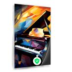 Piano Poster 80x120cm mat., Antiek en Kunst, Verzenden