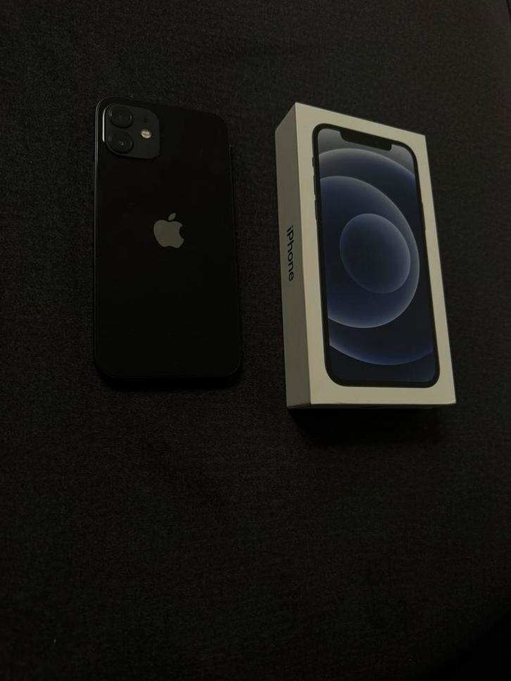 Iphone 12 met factuur, Télécoms, Téléphonie mobile | Apple iPhone, 64 GB, Sans abonnement, Sans simlock, iPhone 12, Noir, Enlèvement