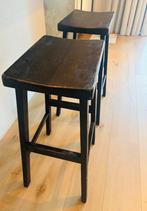 2 barkrukken van Zara Home, Maison & Meubles, Tabourets de bar, Avec repose-pieds, 2 tabourets, Enlèvement, Utilisé