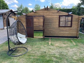 Blokhut, Enlèvement, Cabane en bois