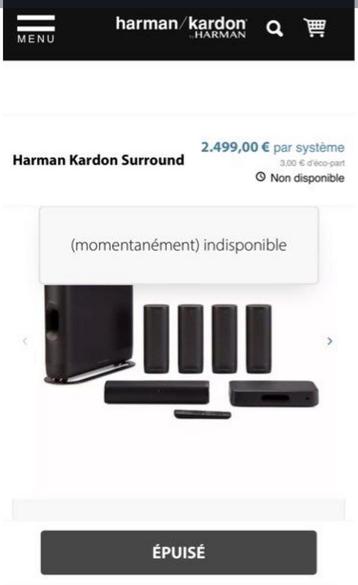 Home cinéma Harman Kardon