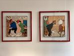 2 Kaders Kuifje Tintin, Ophalen