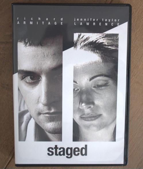 dvd Staged with Richard Armitage & Jennifer Taylor Lawrence, Cd's en Dvd's, Dvd's | Drama, Zo goed als nieuw, Drama, Ophalen of Verzenden