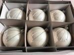 Kerstballen 6st (breekbaar) parelmoer kleur met pareltjes, Diversen, Ophalen of Verzenden, Zo goed als nieuw