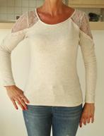Prachtig zacht truitje met kant van Naf Naf, Kleding | Dames, Naf Naf, Verzenden, Zo goed als nieuw, Maat 36 (S)