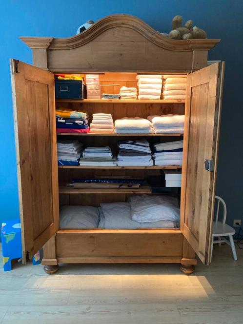 kast in grenen, Kinderen en Baby's, Kinderkamer | Commodes en Kasten, Gebruikt, Kast, 105 cm of meer, 100 cm of meer, 50 tot 70 cm