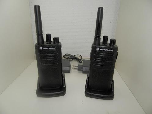 Motorola XT 420 portofoons compleet, Telecommunicatie, Portofoons en Walkie-talkies, Zo goed als nieuw, Portofoon of Walkie-talkie