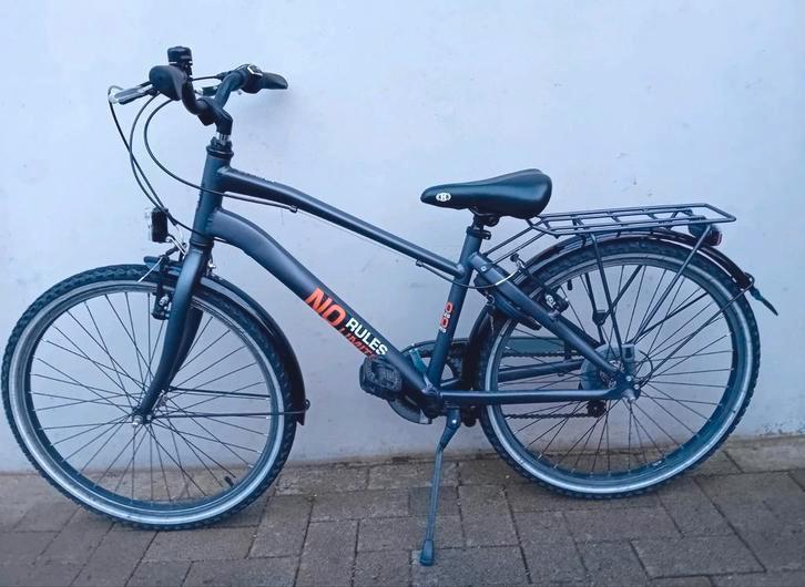 Kinderfiets Bfk No Rules 24inch 6speed NIEUWPRIJS 499€ 🚴‍♂️, Vélos & Vélomoteurs, Vélos | Garçons, Comme neuf, 24 pouces, Frein à main