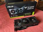 Carte vidéo Asus Tuf GeForce RTX 4070TI, Computers en Software, PCI-Express 4, Ophalen of Verzenden, Zo goed als nieuw, Nvidia