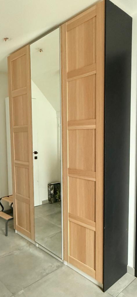 PAX kast met 10 uittrekbare schoenlades, Huis en Inrichting, Kasten | Kleerkasten, Zo goed als nieuw, 200 cm of meer, Met lade(s)