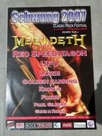 Poster Schwung 2007 Roeselare - Megadeth Lordi, Ophalen of Verzenden