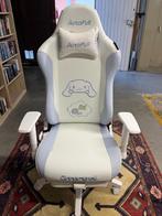 Bureelstoel, Huis en Inrichting, Bureaustoelen, Ophalen, Gebruikt, Wit, Gaming bureaustoel